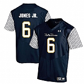 Notre Dame Fighting Irish 6 Tony Jones Jr. Navy College Football Jersey Dzhi,baseball caps,new era cap wholesale,wholesale hats
